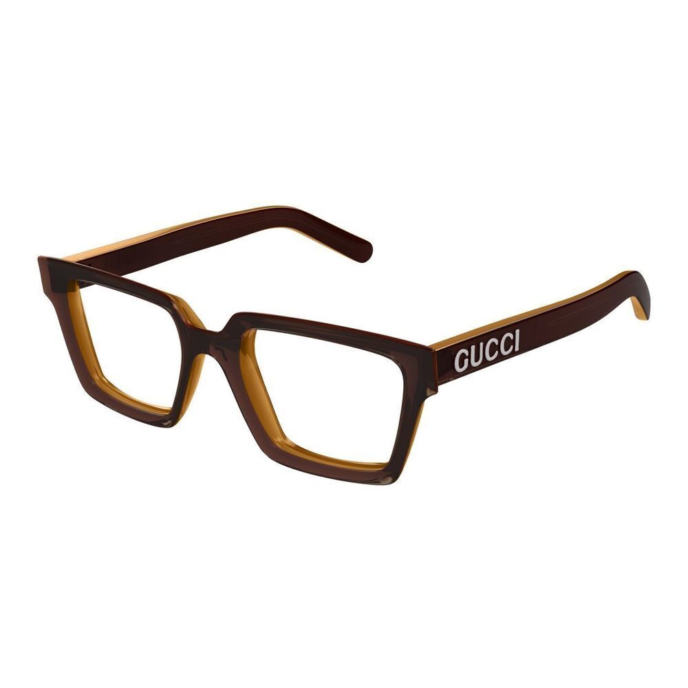 NWT GUCCI GG1725o 002 Brown Brown Eyeglasses - Picture 1 of 2